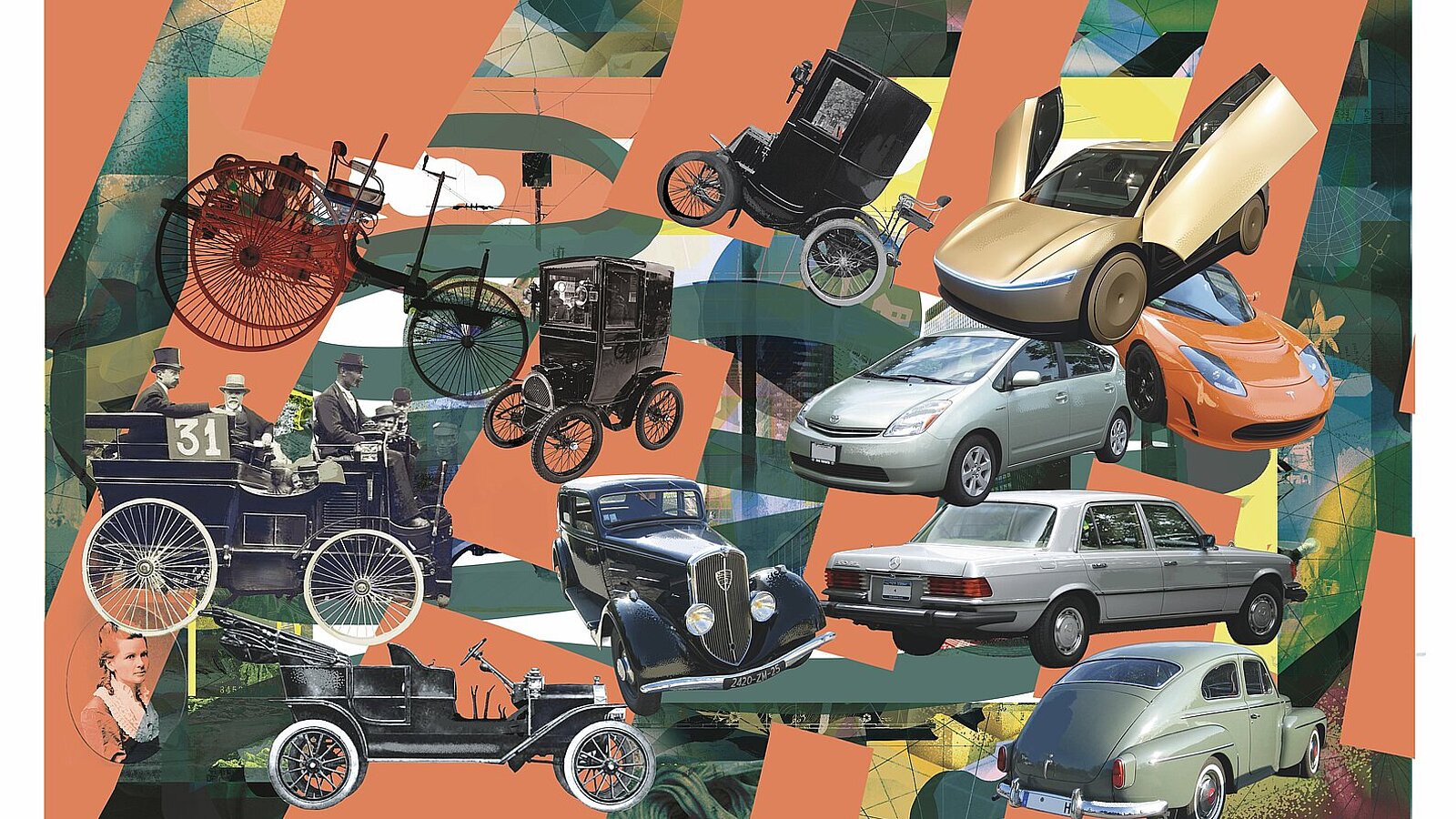 Pragmaticus Aufmacher zu 140 Jahre Auto