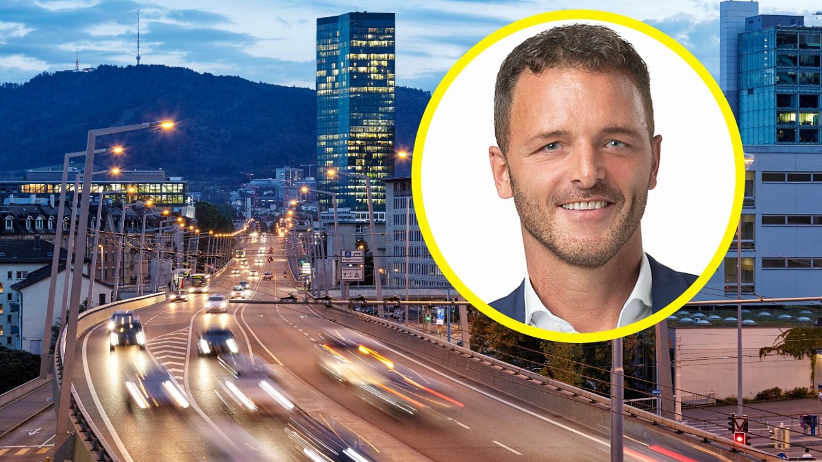 FDP-Politiker Marc Bourgeois sieht den Verkehrsfluss in Zürich durch den Zürcher Richtplan bedroht. Der Richtplan befindet sich derzeit in der Vernehmlassung. Bild: Adobe Stocks, Zürcher Kantonsrat