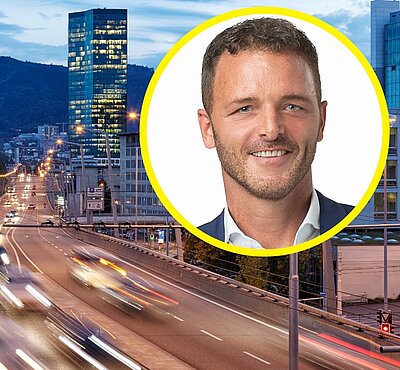 FDP-Politiker Marc Bourgeois sieht den Verkehrsfluss in Zürich durch den Zürcher Richtplan bedroht. Der Richtplan befindet sich derzeit in der Vernehmlassung. Bild: Adobe Stocks, Zürcher Kantonsrat