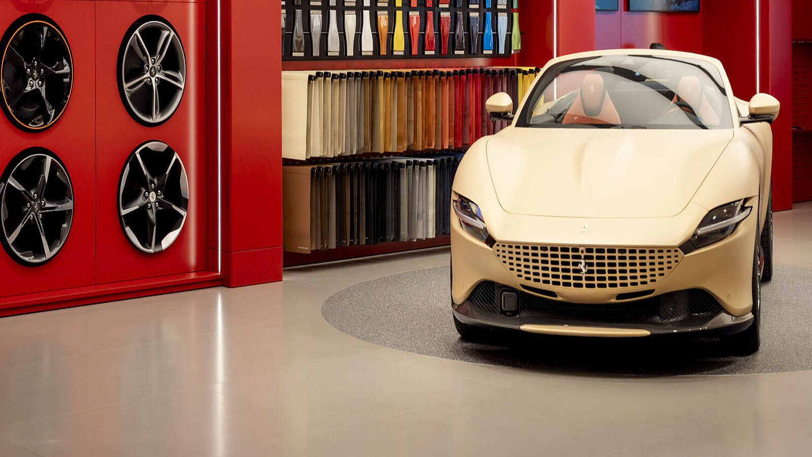 Showroom von Ferrari