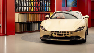Showroom von Ferrari