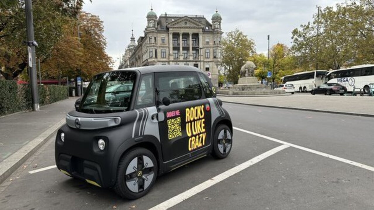 Ein idealer Startplatz für unsere «Tour de Rocks» mit dem City-Stromer von Opel durch die Schweiz. Bild: STREETLIFE
