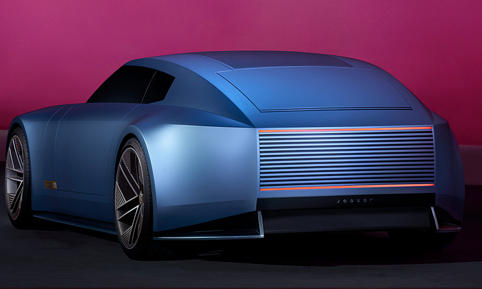 Der Type 00 von Jaguar bricht mit den traditionellen Designtraditionen der Marke. Bild: Jaguar / Twitter