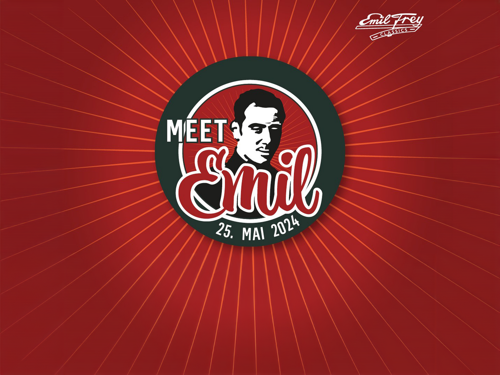 Logo des Oldtimer-Anlass «Meet Emil»
