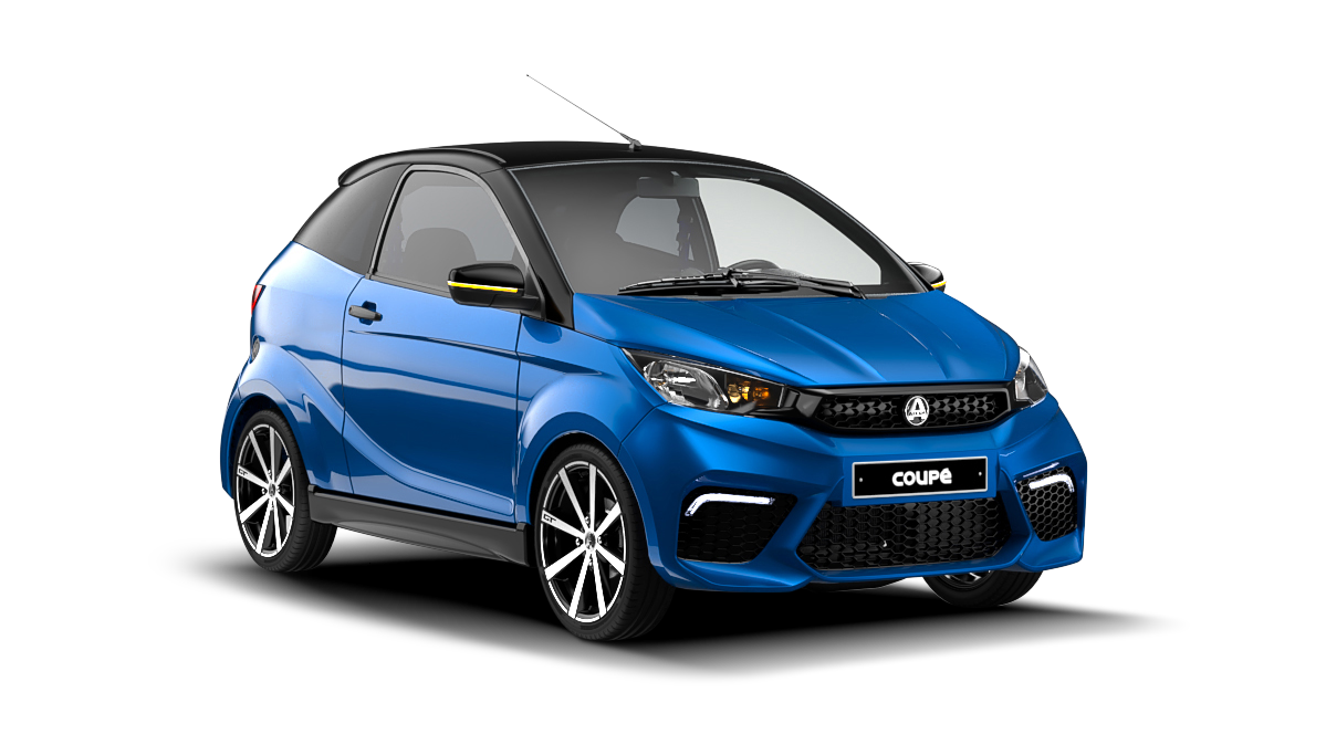 Der Aixam E-City von vorne