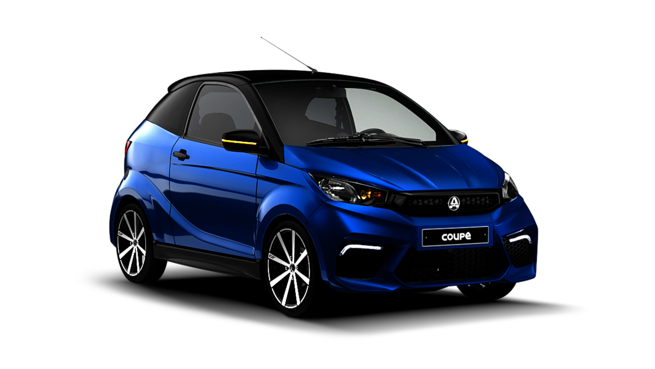 Der Aixam E-City von vorne