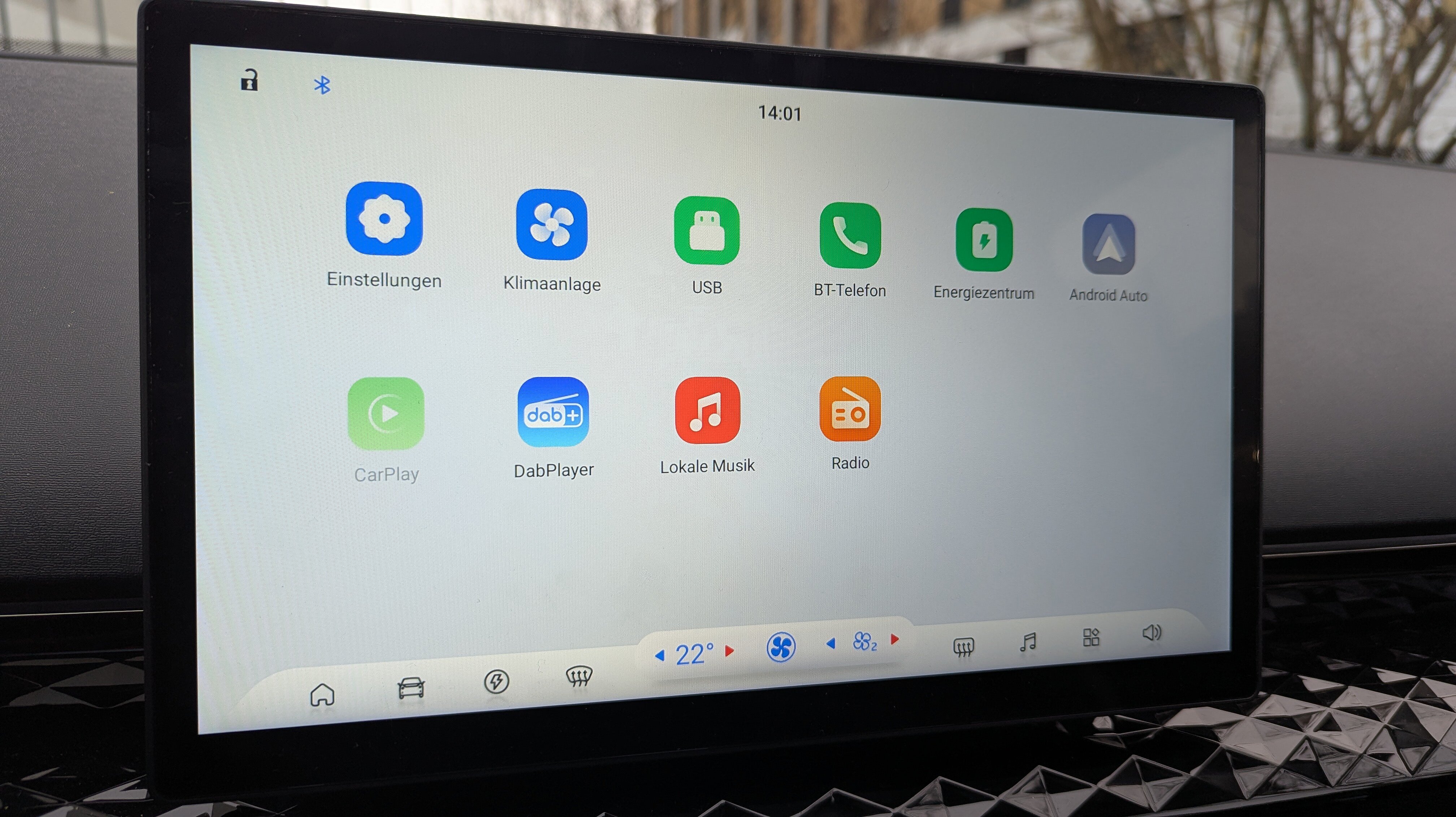 Touchscreen im JAC E30X