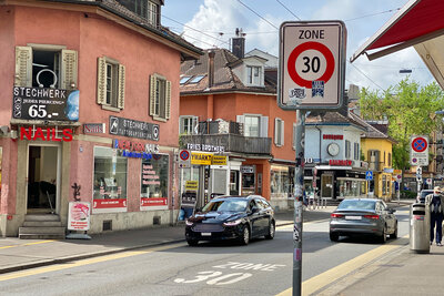 Tempo 30 Zone Langstrasse Zürich