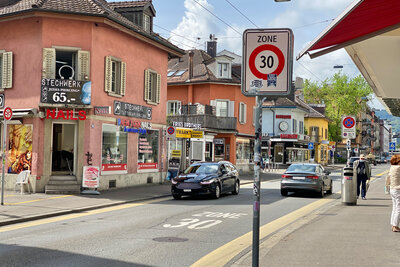 Tempo 30 Zone Langstrasse Zürich