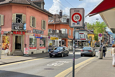 Tempo 30 Zone Langstrasse Zürich