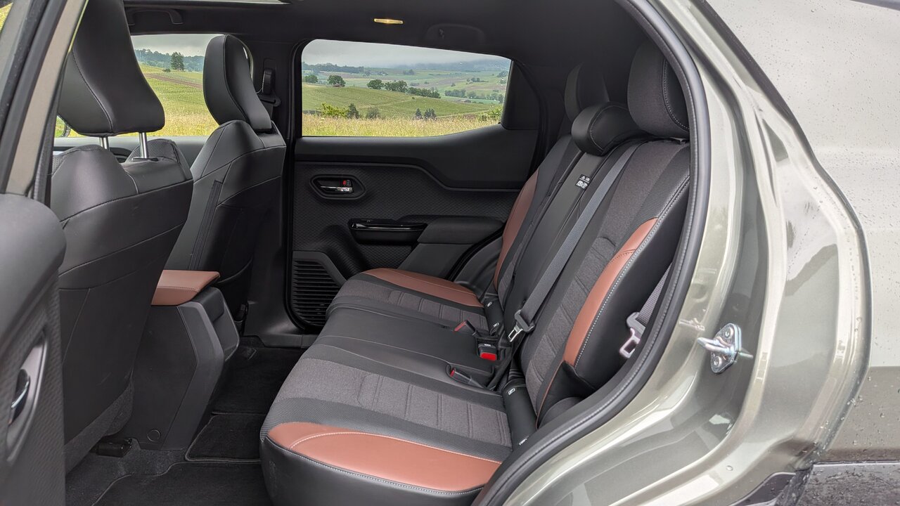 Rückstitze des Suzuki e Vitara