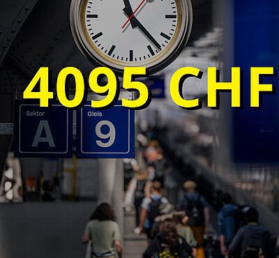 Die öV-Branche setzt den Preis für das GA neu um 100 Franken tiefer an. Bild: © SBB CFF FFS