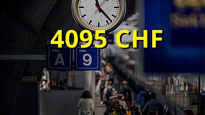 Die öV-Branche setzt den Preis für das GA neu um 100 Franken tiefer an. Bild: © SBB CFF FFS