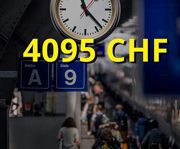 Die öV-Branche setzt den Preis für das GA neu um 100 Franken tiefer an. Bild: © SBB CFF FFS