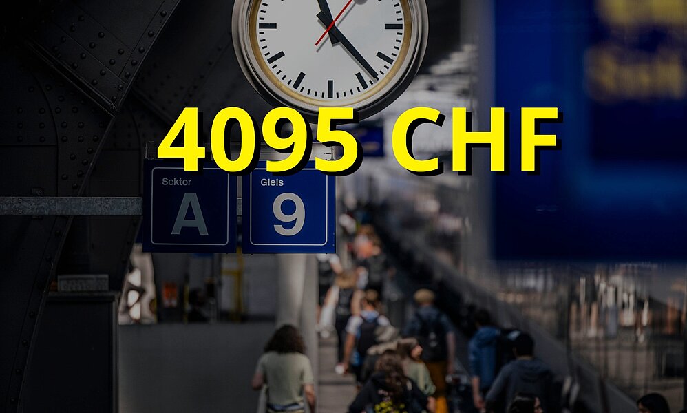 Die öV-Branche setzt den Preis für das GA neu um 100 Franken tiefer an. Bild: © SBB CFF FFS