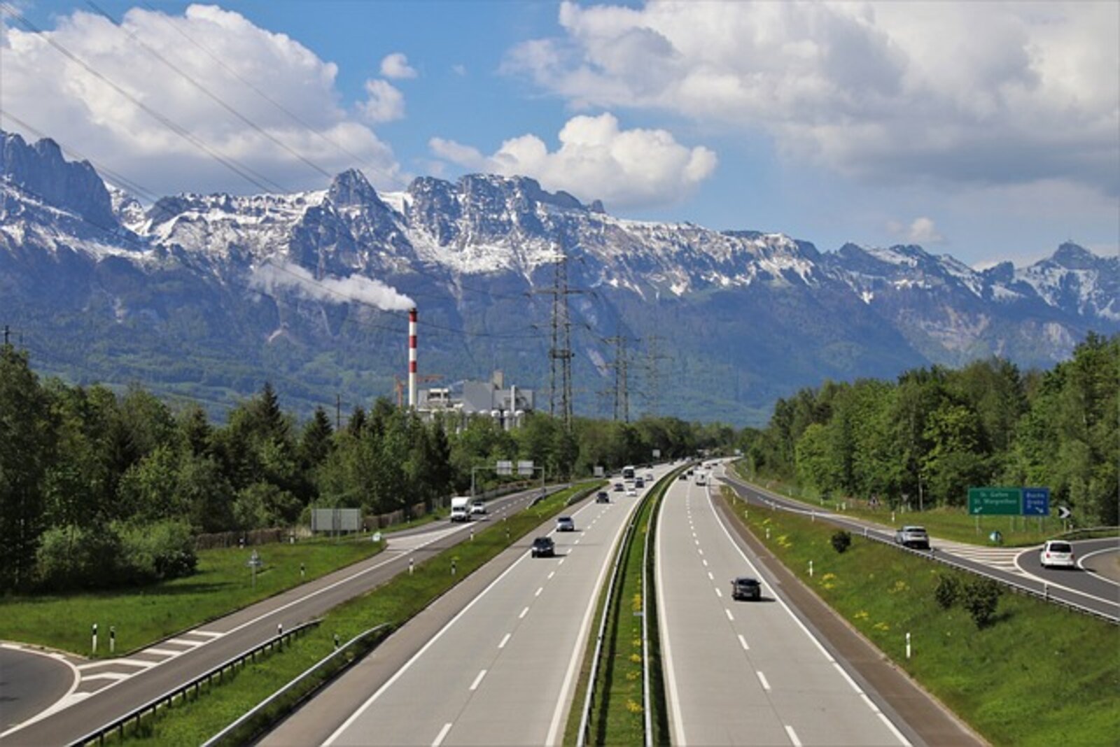 Autobahneinfahrt
