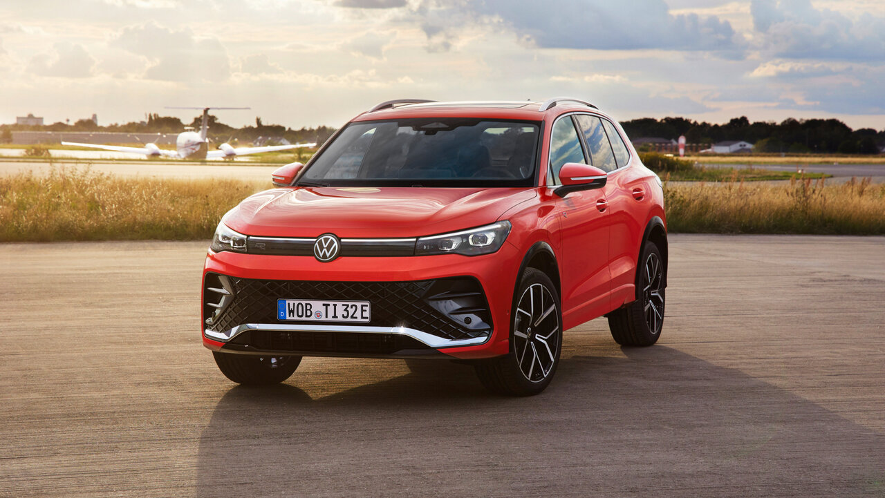 VW Tiguan von vorne