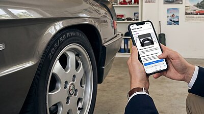 Reifenscanner von Carmarket