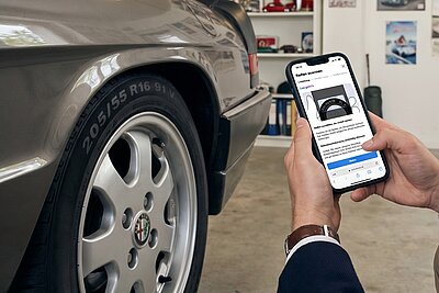Reifenscanner von Carmarket