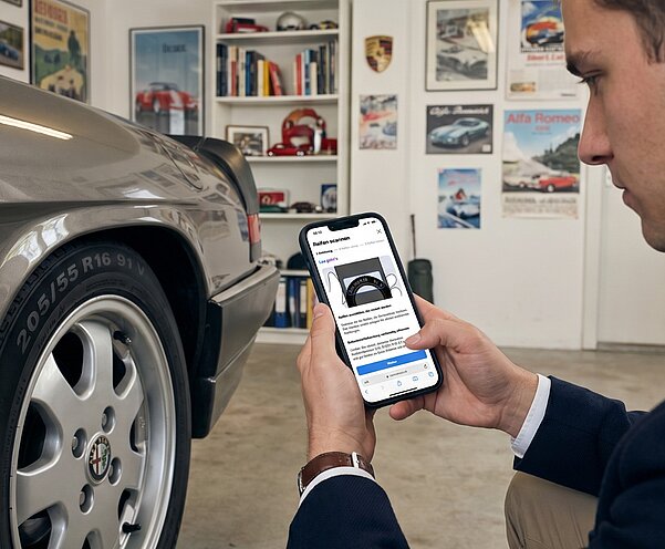 Reifenscanner von Carmarket