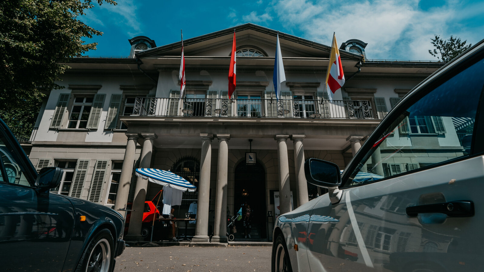 Das Herrenhaus im Belvoirpark