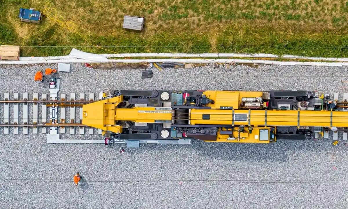 Die intensiven Bauarbeiten erforderten eine Sperrung von acht Wochen. Bild: SBB