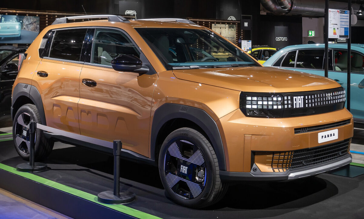 Beim neuen Fiat Panda Grande erinnert nur wenig ans ursprüngliche Modell. Bild: Fiat