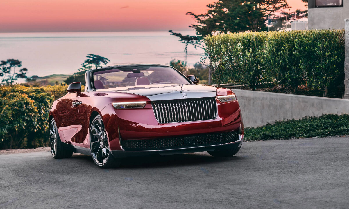 Platz 1: Der Rolls-Royce La Rose Noire Droptail ist das teuerste Auto der Welt. Bild: Rolls-Royce