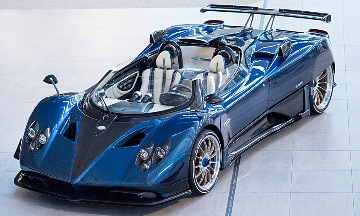 Platz 3: Pagani Zonda HP Barchetta (15 Mio. Franken). Bild: Pagani