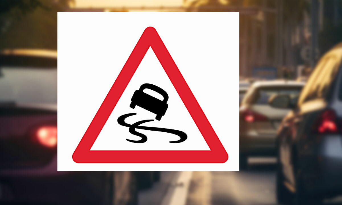 Das dritte Schild lässt die Folgen bei zu schneller Fahrt erahnen. Bild: Freepik, SSV