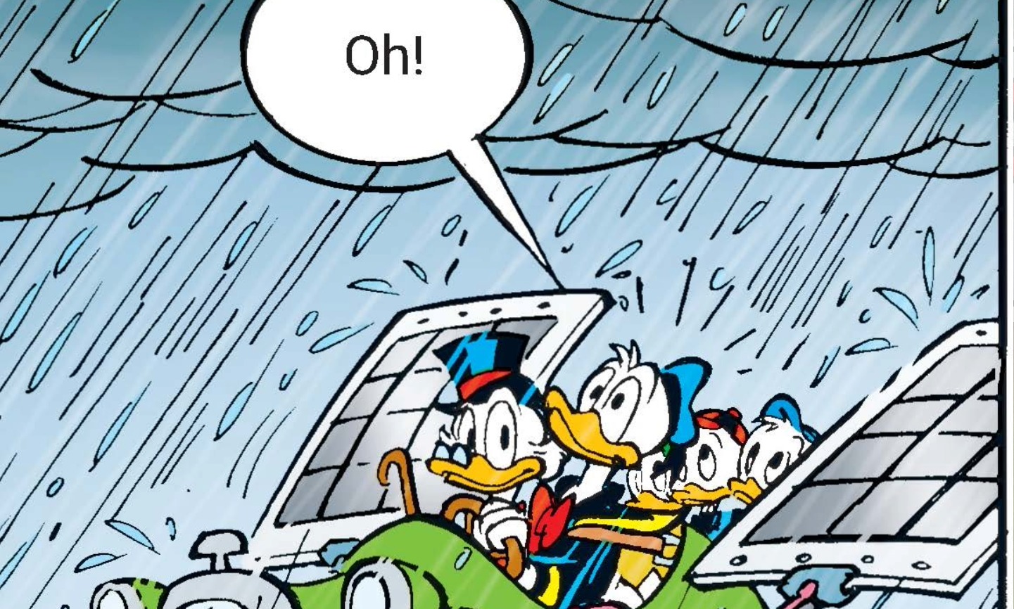 Geht mit der Zeit: Donald Duck. Foto: ©2025 Egmont Ehapa Media/Disney