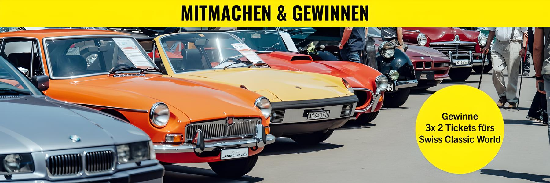 Swiss-Classic-World-Wettbewerb Oldtimer-Messe