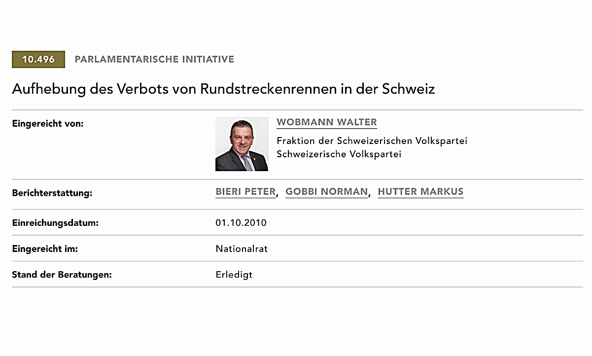 Wobmanns Vorstoss aus dem Jahr 2010. Bild: parlament.ch