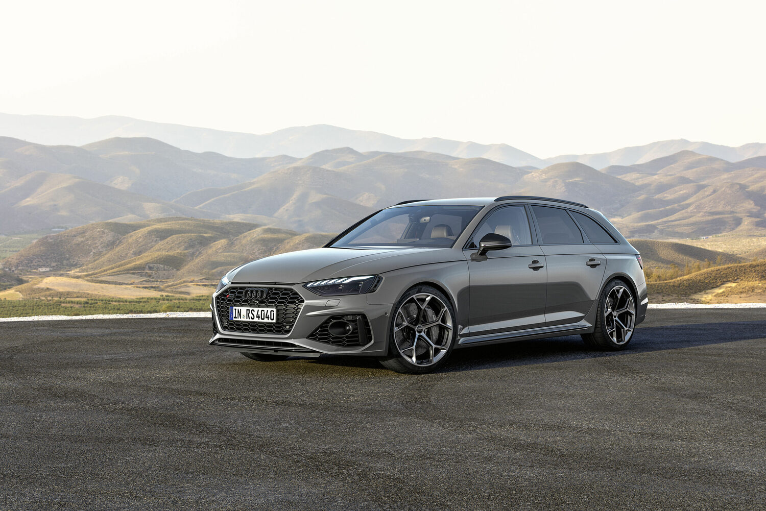 ...während Judas mit dem Audi RS4 die Flucht ergreift. Bild: Audi
