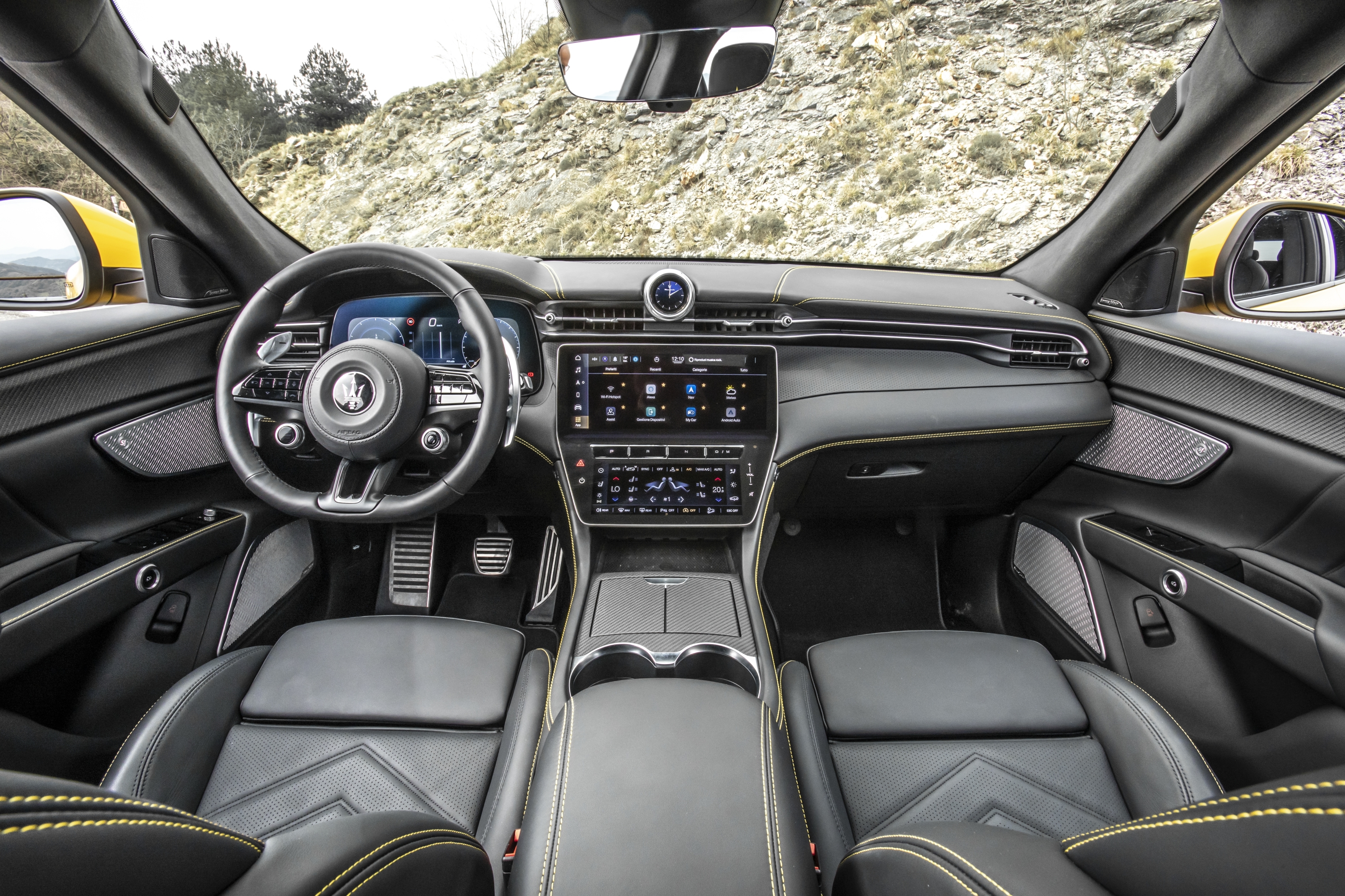Das Cockpit überzeugt. Bild: Maserati.