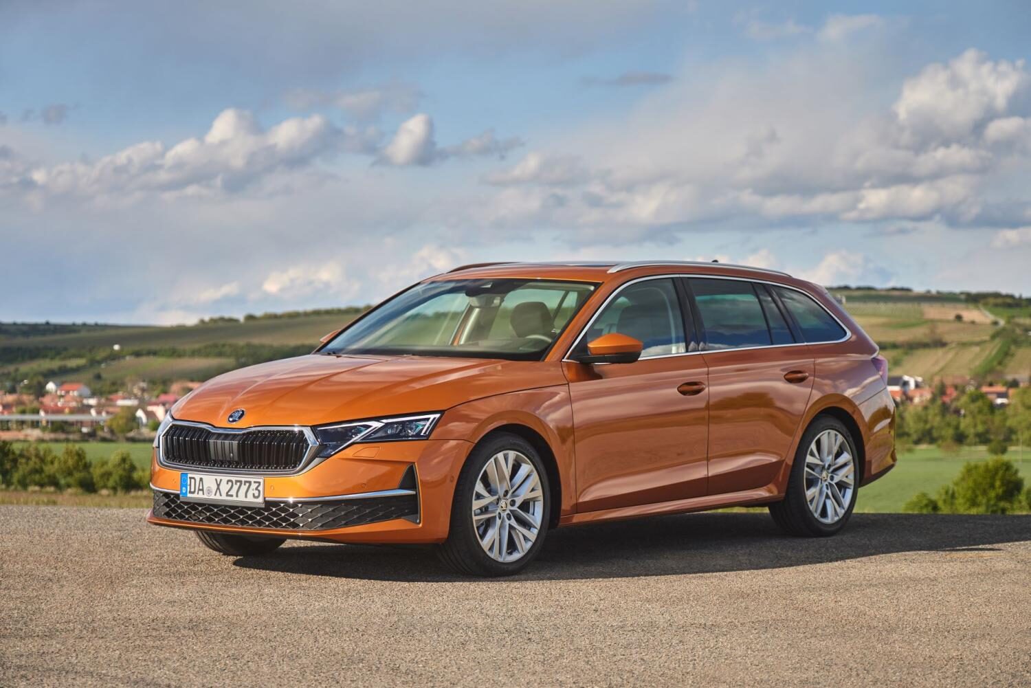 Auf den zweiten Platz schaffte es der Škoda Octavia. Bild: Škoda
