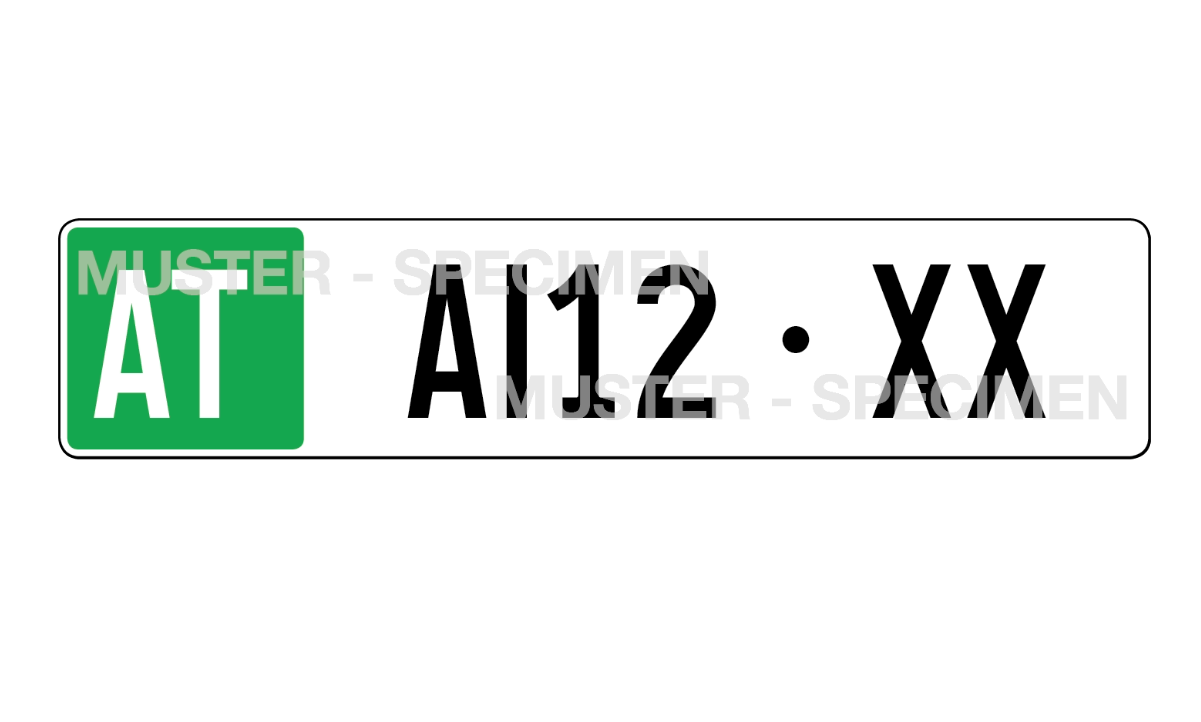 Autokennzeichen mit «AT» führen Verwaltungs- und technisches Personal an ihren Fahrzeugen. Bild: fahrzeugausweis.ch