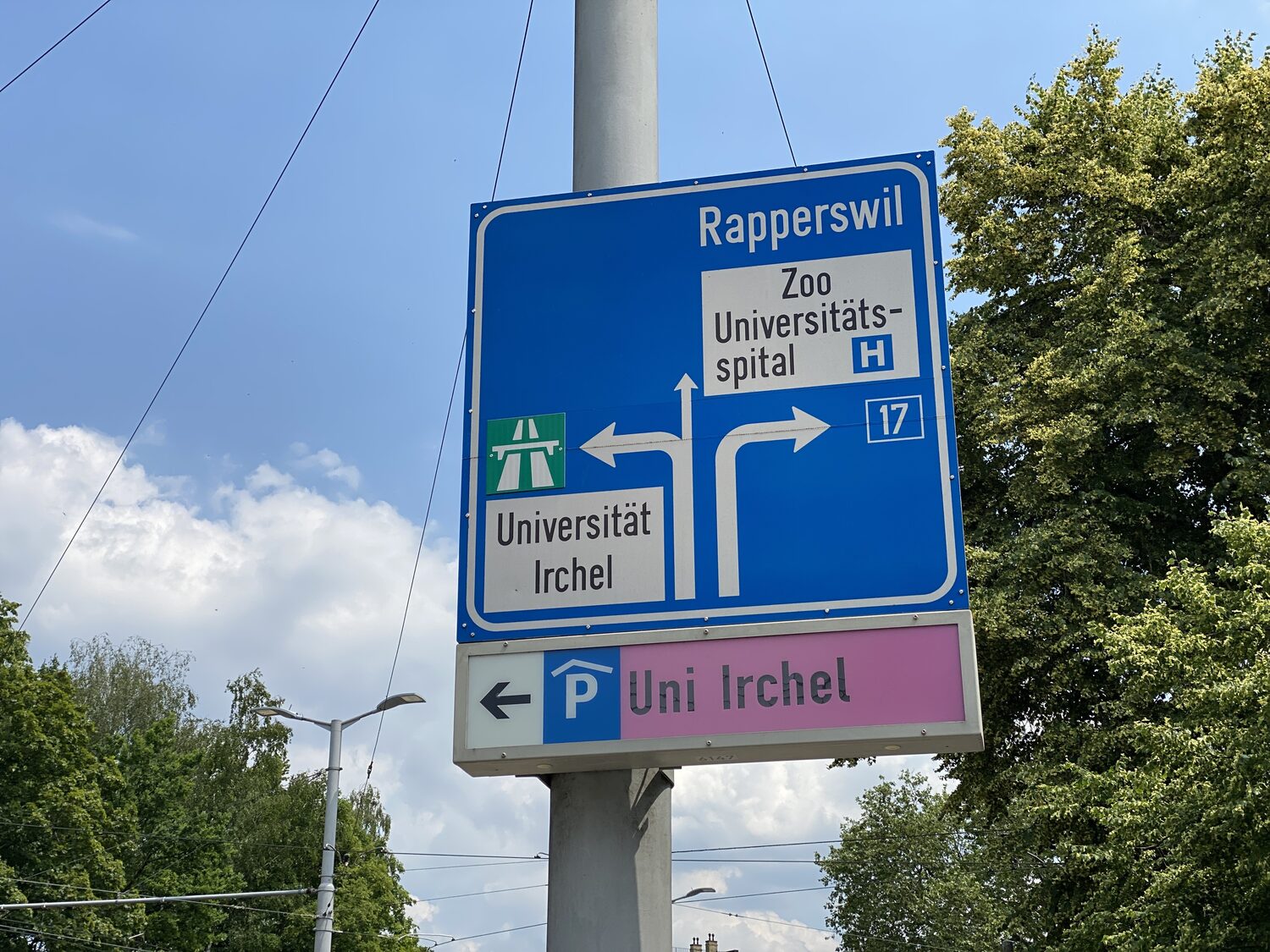 Aufhebung Blaue Zone Velovorzugsroute 4 - Bild Verkehrsschild